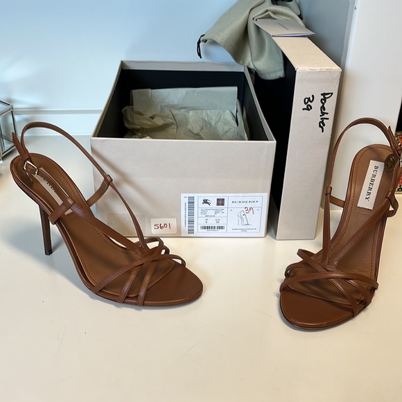 Burberry Summer Sandals, brown, size 39, with box - Picture 5 of 7